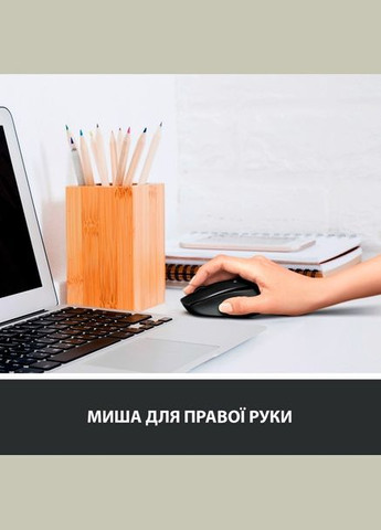 Мышь беспроводная M330 Silent Plus Blue (910-004910) Logitech (336958065)