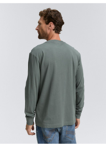 Зеленый демисезонный лонгслив Tom Tailor