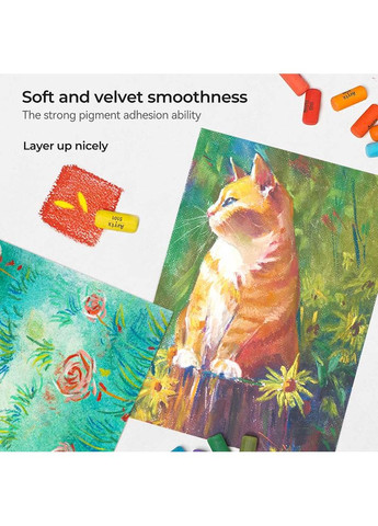 Сухий пастель ASP-0148A 48 кольорів (LC303472) Arrtx (323046295)