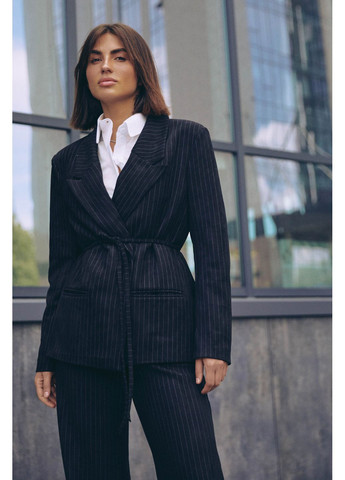 Черный женский пиджак 2211-1.6089 Seventeen - демисезонный