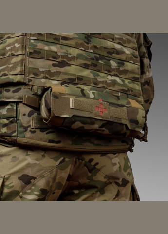 Аптечка тактическая горизонтальная Slim MP, влагостойкая. Мультикам Ukrarmor (329740598)