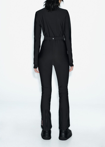 Комбінезон Zara однотонний чорний повсякденний