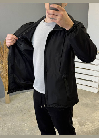 Черная ветровка No Brand