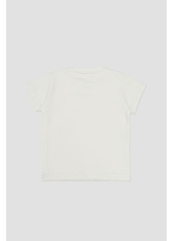 Світло-сіра демісезонна футболка з коротким рукавом для хлопчика колір світло-сірий цб-00283598 Yuki