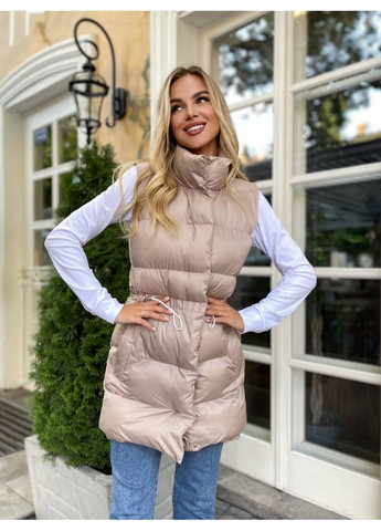 Жилетка жіноча об’ємна з аеропухом (Заміри в описі) Vione (368708875)