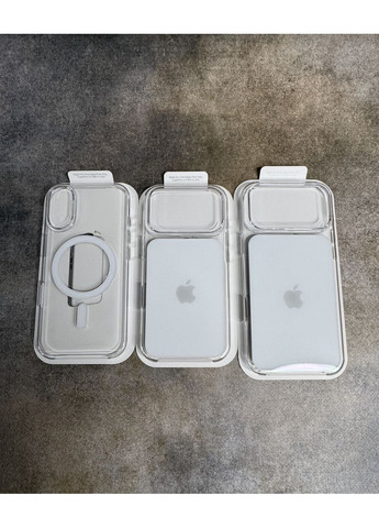 Прозорий чохол Clear Case MagSafe + Animation для iPhone 17 Pro Max з кнопкою для Айфон / Анімація No Brand (370269451)