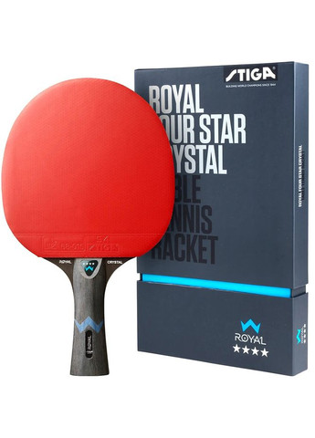 Ракетка для настільного тенісу Royal Crystal 4 Star FL (1214-2818-01) Stiga (323120371)