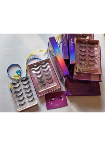 Набір Багаторазові вії 6 пар + магнітна підводка Альтернатива нарощуванню Magnetic Lashes (366668489)