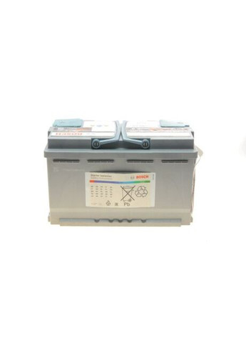 Аккумулятор 80Ah-12v AGM (S5A11) (315x175x190),R,EN800 0092S5A110 Bosch (360493200)
