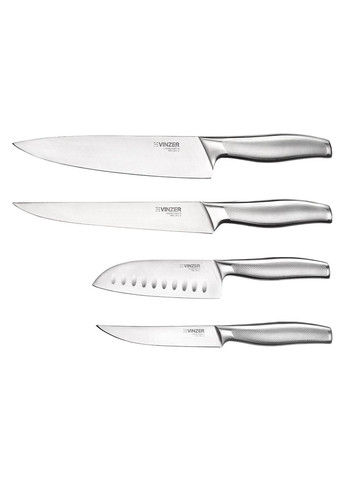 Набір ножів Legend 5 пр. (50116) Vinzer сірий, високовуглецева сталь