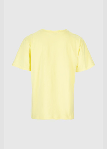 Желтая летняя футболка On mee