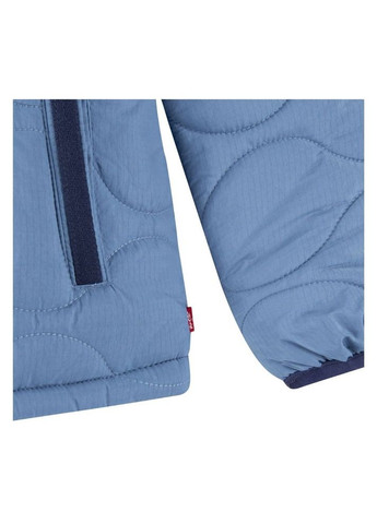 Блакитна демісезонна куртка quilted shirt jkt 9ek399-bia Levi's