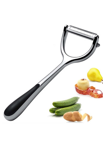 Ніж економка овочечистка для тонкого чищення овочів та фруктів з ультрагострим лезом та ергономічною ручкою Kitchen Master (335014542)