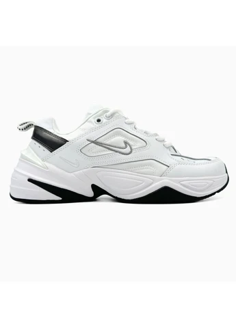 Білі кросівки чоловічі nike m2k white/black найк м2к білі демісезон No Brand