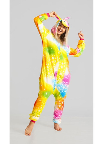 Пижама кигуруми Салют единорог на пуговицах M (155-165 см) Jamboo (369669147)