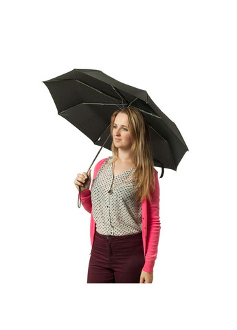 Чорна} парасолька універсальна l449-000274 stowaway deluxe-1 black Fulton (303400982)