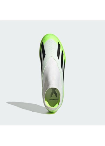 Салатовые сороконожки x crazyfast.3 laceless tf id9346 adidas