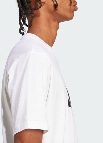 Белая футболка future icons 3 bar logo adidas