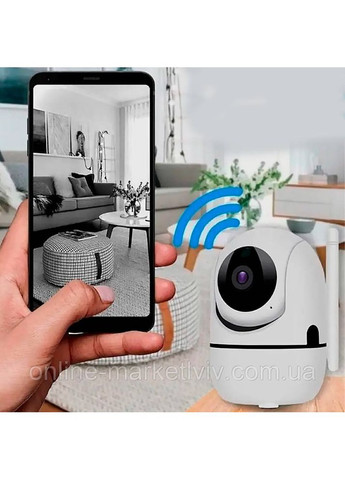 WiFi камера відеоспостереження з нічним баченням, YCC365Plus, / Вайфай камера спостереження / Відеоняня B&G (370779798)