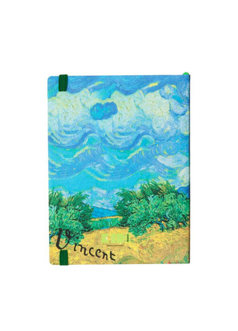 Планерзаписчик Ван Гог "Пшеничное поле с кипарисом" 22402-KR мягкая обложка, 192 страницы Kiri sketch (302384475)