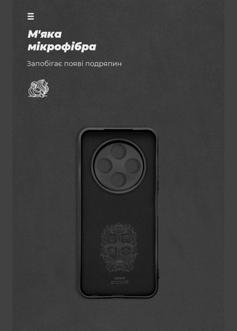 Чехол ICON для Tecno Spark 30C 4G (kl5) Camera cover Black (ARM81203) ArmorStandart (343047448)