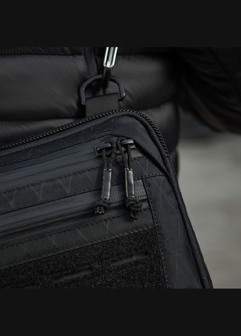 Сумка Admin Bag Large X-Pac Elite з липучкою Black M-TAC (315146726)