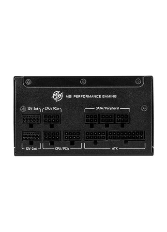 Блок живлення 1000W (MPG A1000GS PCIE5) MSI (390918613)