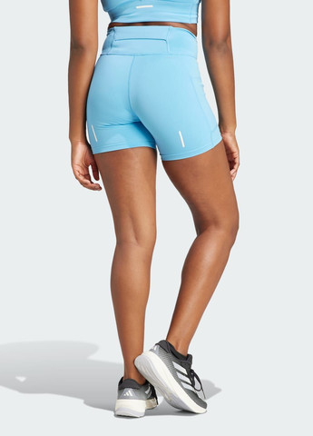 Синие демисезонные шорты для бега dailyrun 5-inch adidas