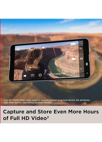 Карта пам'яті Ultra microSDXC 64 ГБ (120 МБ/с) — UHS-I U1, A1, Class 10, для смартфона, планшета, камери SanDisk (364233625)