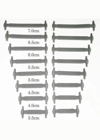 Силиконовые широкие шнурки для спортивной обуви без завязок оранжевые No Brand (315048593)
