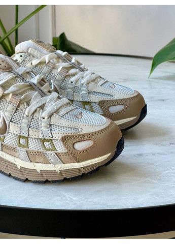 Кроссовки женские и мужские Nike P-6000 Beige White | Найк П-6000 бежевые белые. No Brand бежевые демисезоны (357492471)