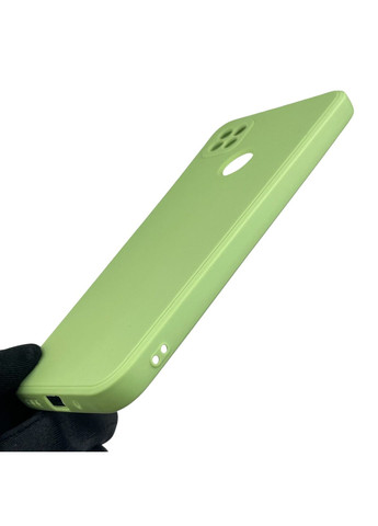 Чохол для Redmi 10A з квадратними гранями із захистом камери на сяомі редмі 10а фісташковий Xiaomi (366019456)