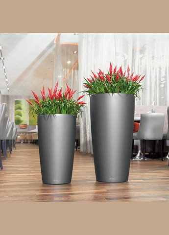 Вазон Lechuzа Rondo Premium 40, білий (A013792) Lechuza (315150503)