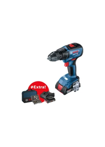 Шуруповерт GSR 18 V-50, 2*2 Ач, ЗП, кейс (0.601.9H5.004) Bosch (372625922)