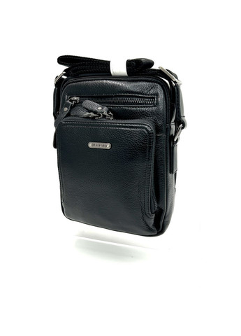 Чоловіча сумка з еко-шкіри Bradford 8922-3 чорна 26 х 23 х 4 No Brand (371682338)