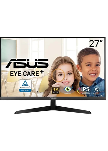 Монітор 27" VY27UQ 2xHDMI, DP, MM, IPS, 3840x2160, sRGB 99%, AdaptiveSync, HDR10 Asus (393475402)