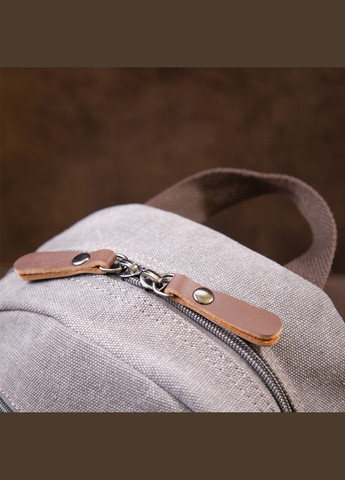 Рюкзак текстильний унісекс 20601 Сірий Vintage (328449841)