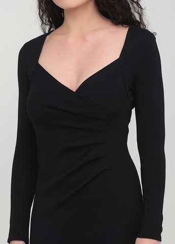 Чорна кежуал сукня Lipsy London однотонна