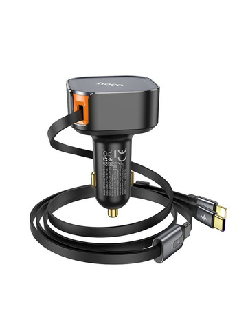 АЗУ NZ13 Clever PD30W with telescopic cable Type-C to Lightning Hoco (293513891)
