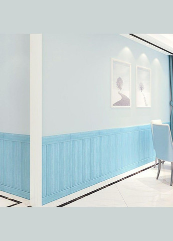 Самоклеюча 3D панель блакитне дерево 700х700х4мм (93) SW-00001338 Sticker Wall (300241469)