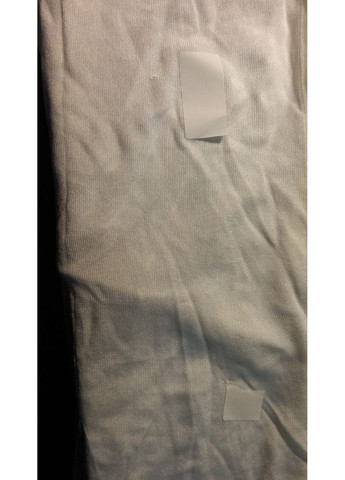 Белое кэжуал платье с микро-дефектом H&M однотонное