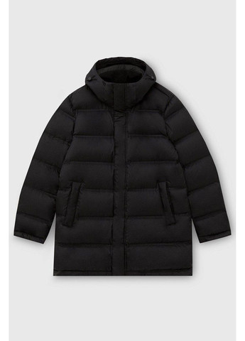 Чорний зимній Пуховик Finn Flare