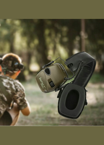 Наушники активные тактические противошумные Howard Leight Impact Sport Active Honeywell (315516784)