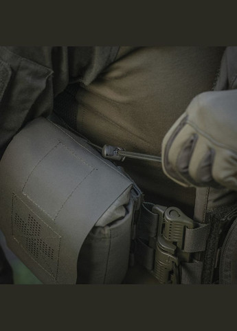Подсумок медицинский вертикальный Large Elite Ranger Green M-TAC (315339317)