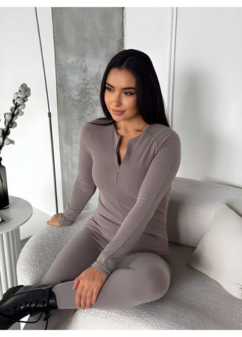 Женское теплое термобелье термокомплект черный черный Україна (366868991)