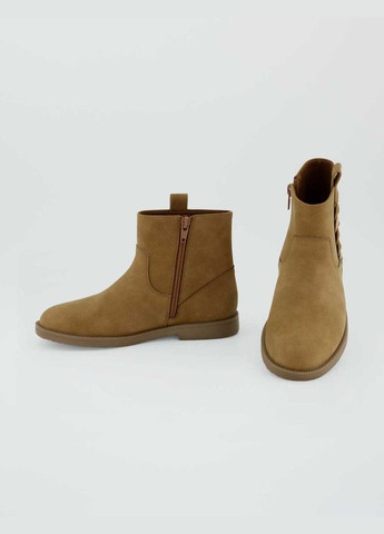 Светло-коричневые полусапоги,светло-коричневый, Kiabi