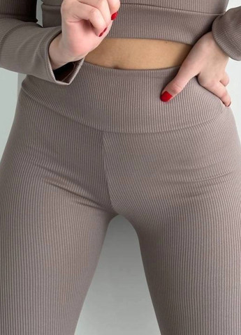 Женские лосины в рубчике с высокой посадкой. Tik-Tak (322195955)