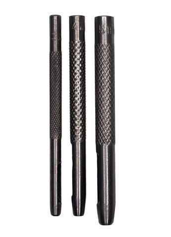 Набор Круглых пробойников 3 штуки просечка перфорация 3, 4, 5 мм, круглая форма Parkside (327368341)