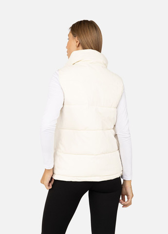 Жіночий утеплений жилет колір молочний CB-00256281 Xue Jiayi (316032876)