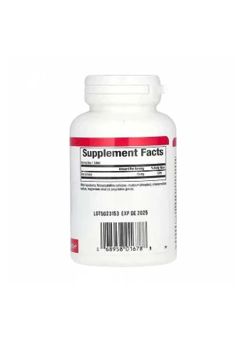 Цинк цитрат Zinc Citrate 15 мг, 30 таблеток Natural Factors (366587504)